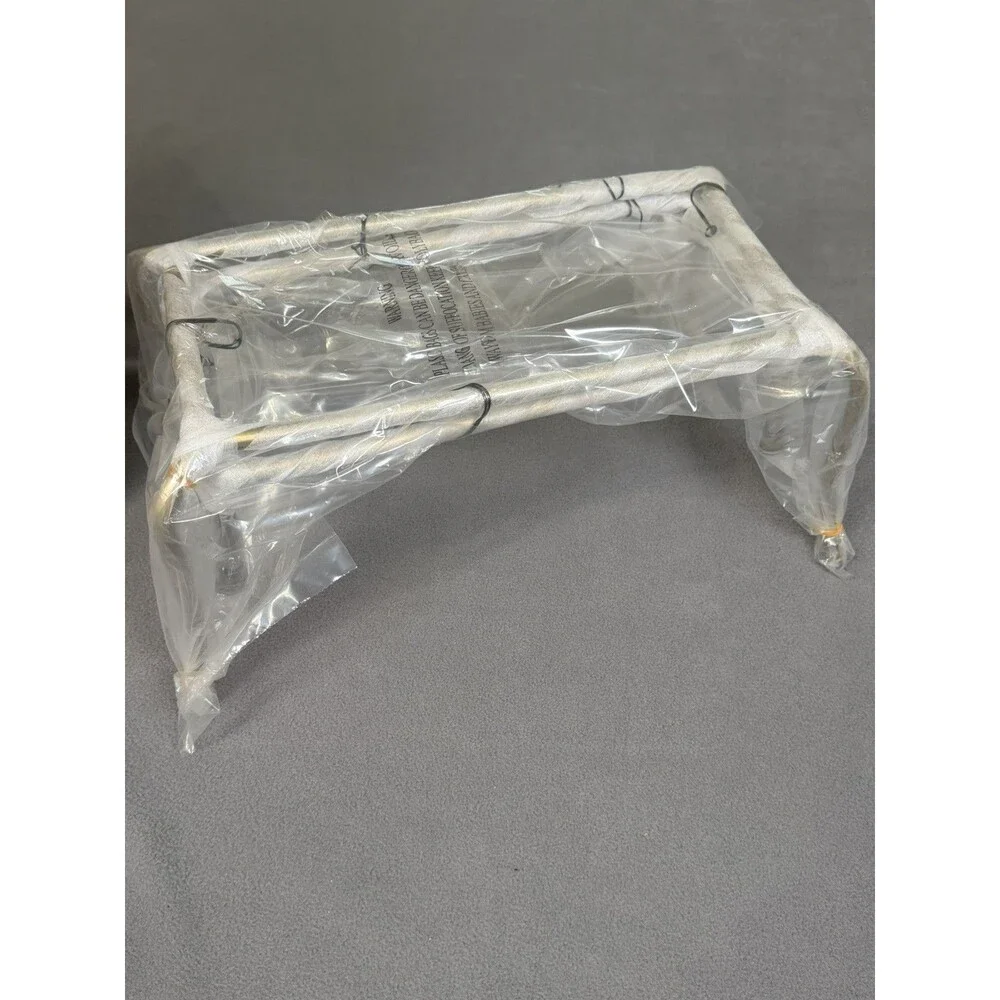 Southern Living At Home Retired Gold Huntingdon Tiered Stands 40686 - Rare Find